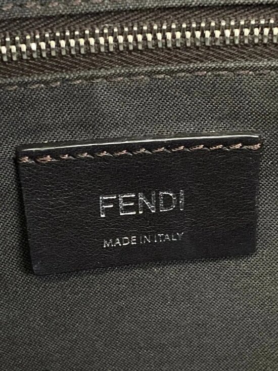 FENDI Mini Backpack 8BZ038 Red Leather Backpack